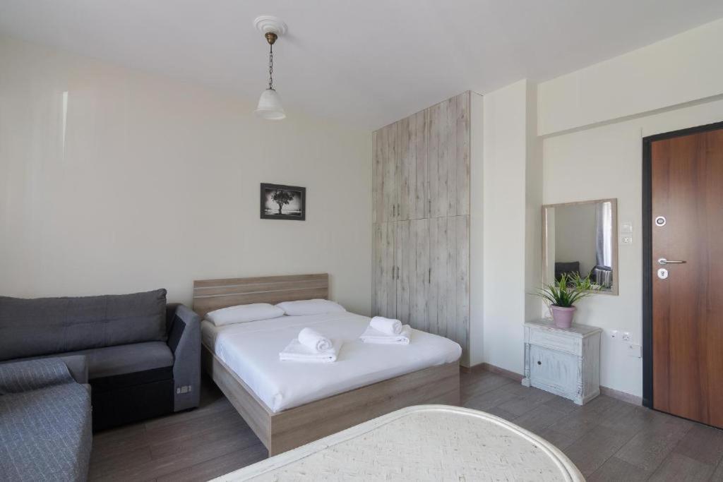Lovely Studio Apartment For 2 Ppl In 아테네 외부 사진