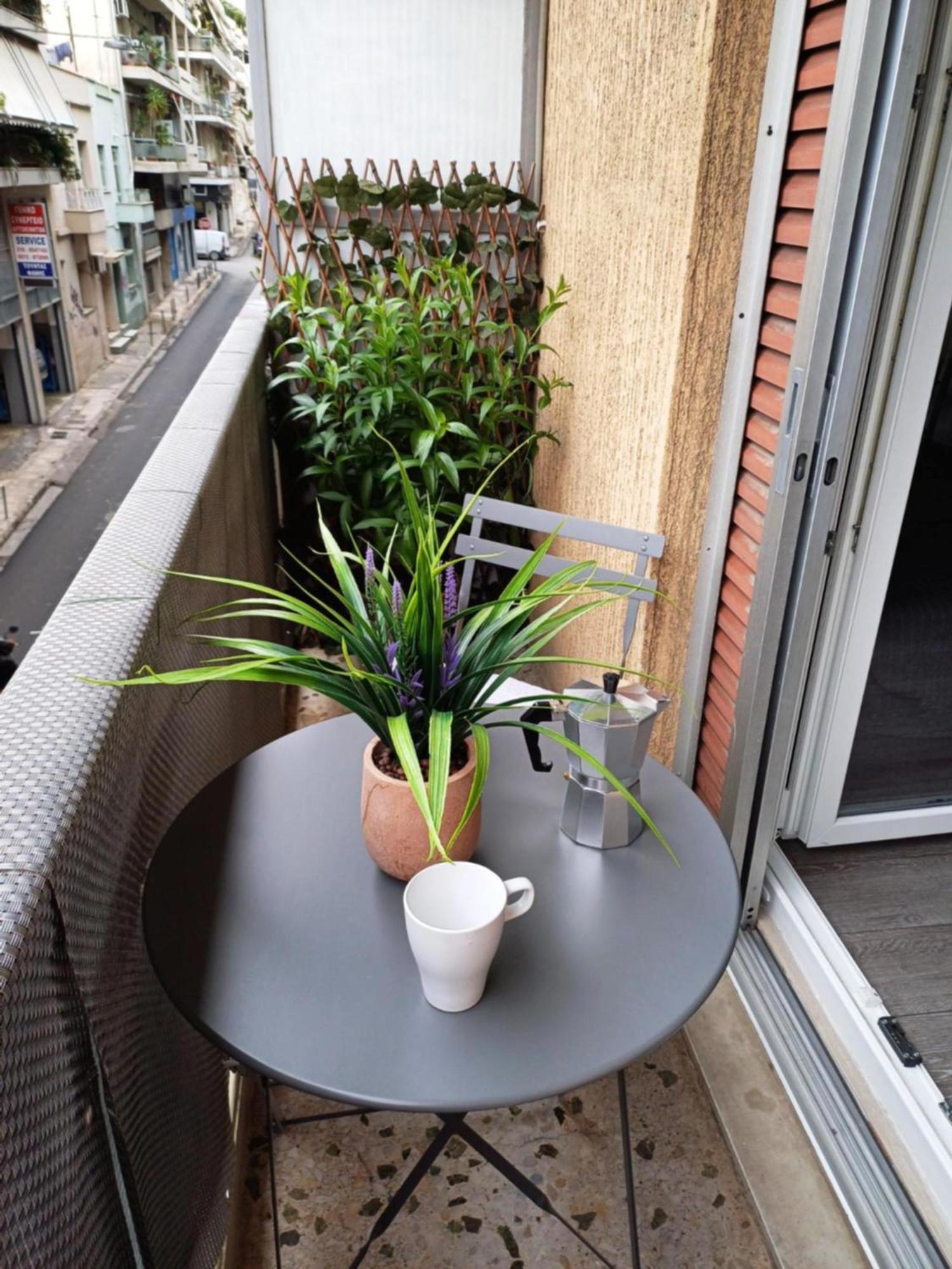 Lovely Studio Apartment For 2 Ppl In 아테네 외부 사진